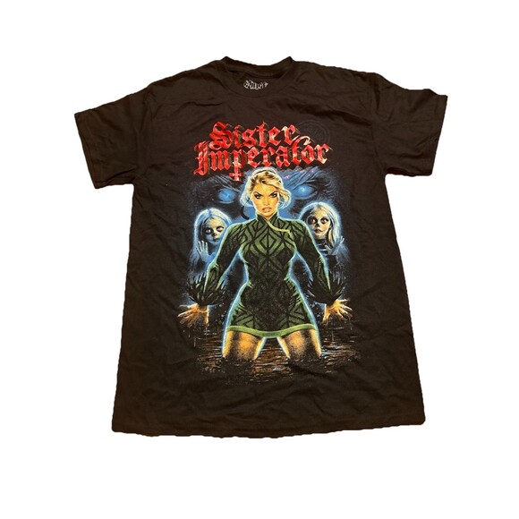 Ghost Sister Imperator T-Shirt Men’s Large Black Band Tee Rock Metal Tour Merch - Picture 1 of 5